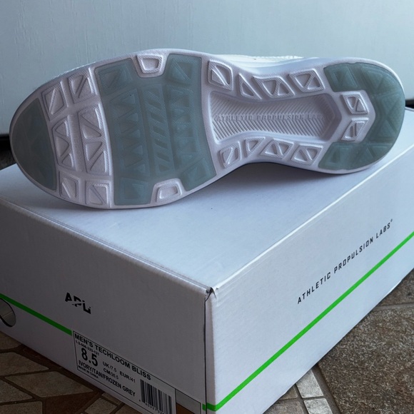 APL White and Silver Techloom Bliss Sneakers - Picture 3 of 4